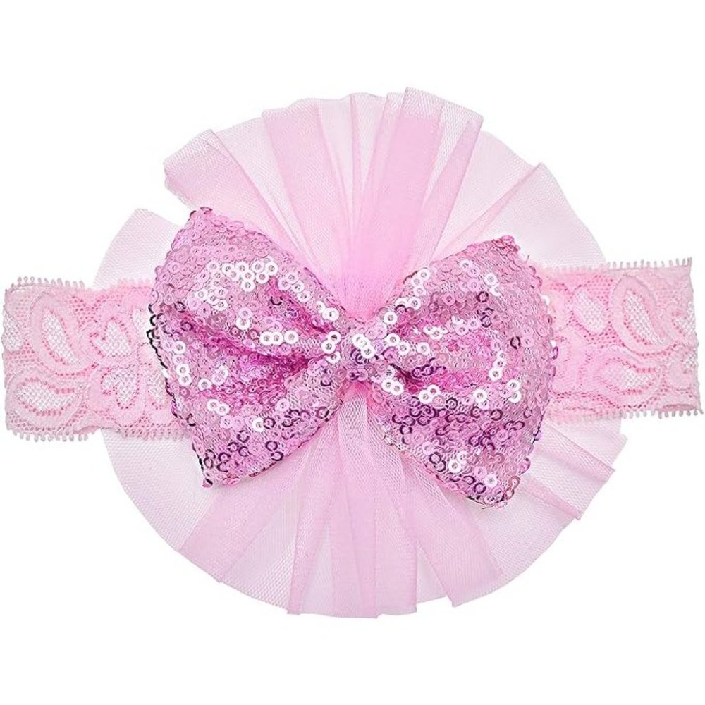 NWT Beautiful Sparkling Sequin Bow Baby Dress Christmas Flower Girl Page⦠- Picture 12 of 12